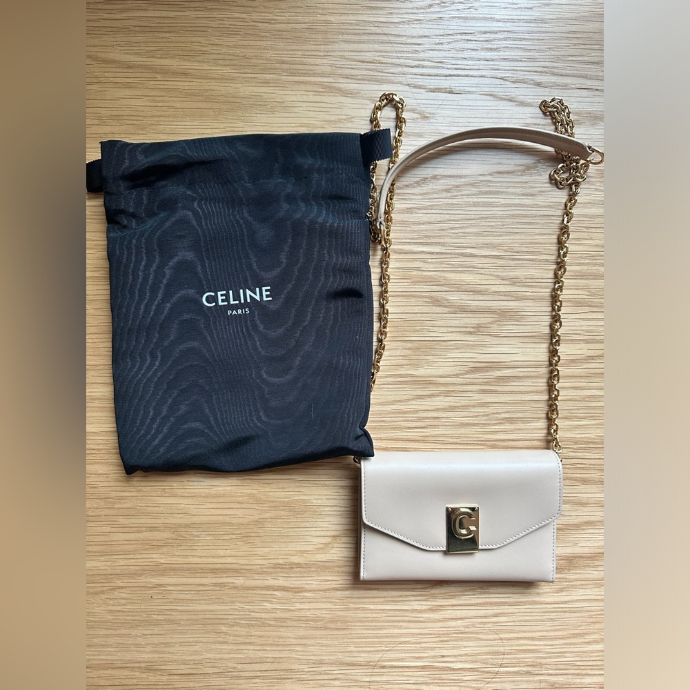 CELINE phone sling wallet bag